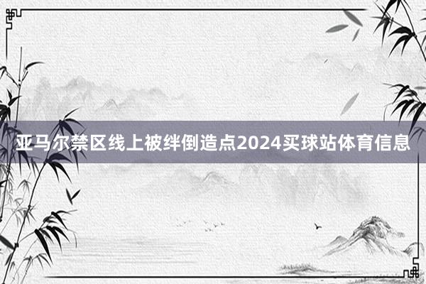 亚马尔禁区线上被绊倒造点2024买球站体育信息